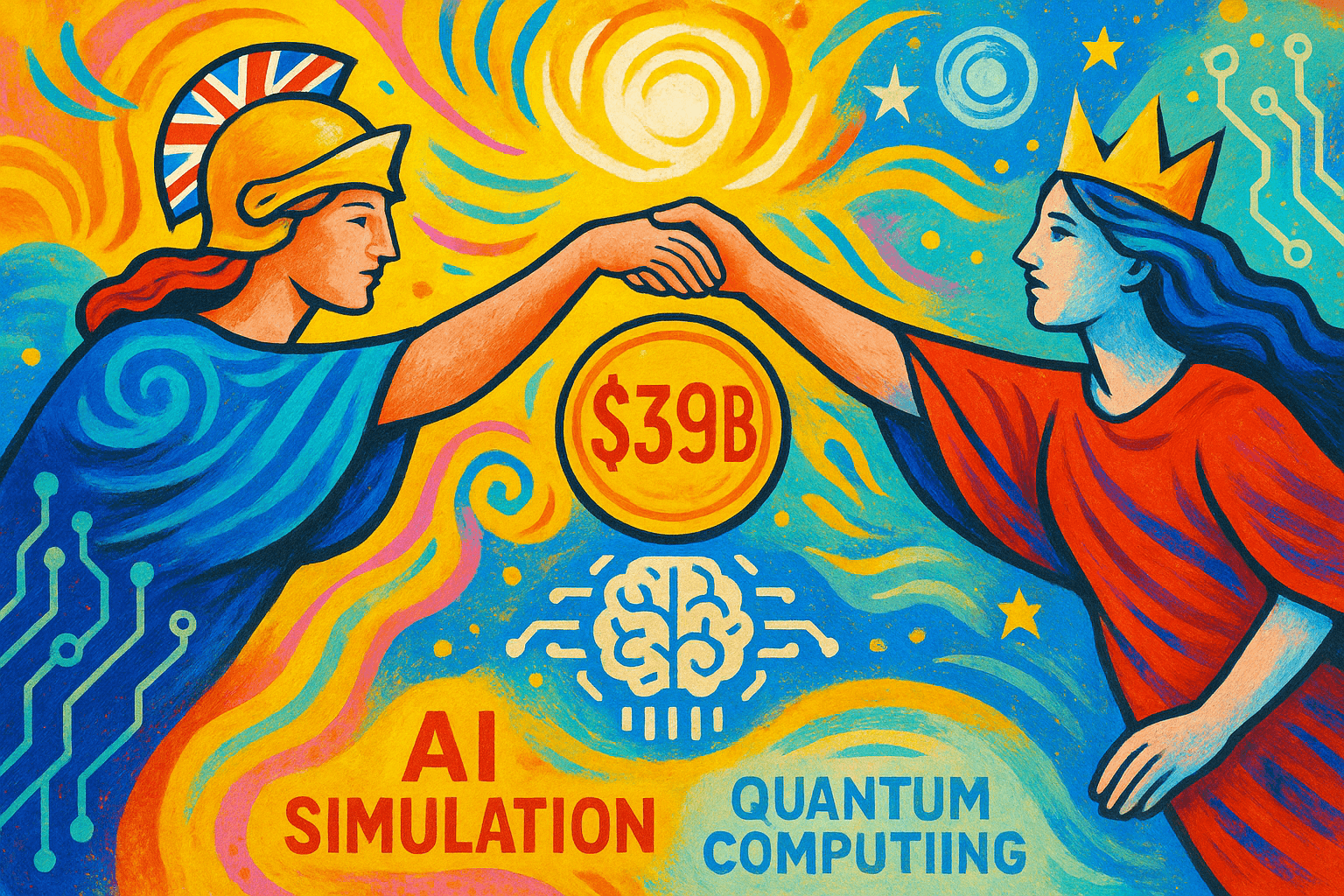 UK-US Forge $39 Billion Alliance to Advance AI Simulation and Quantum Computing