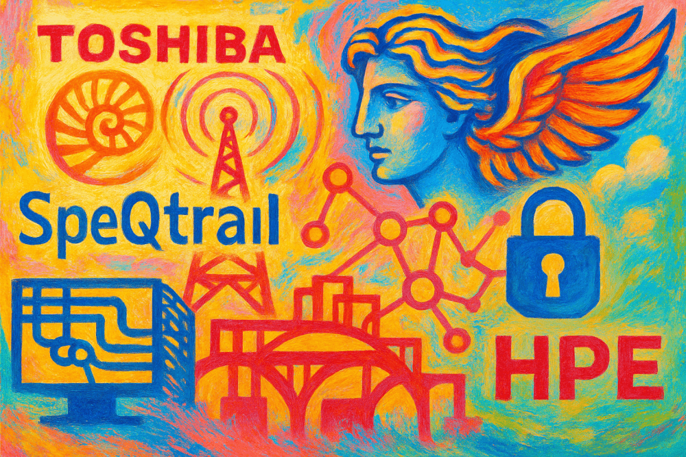 Toshiba, SpeQtral and HPE Demonstrate Quantum-Safe Networks for Critical Infrastructure